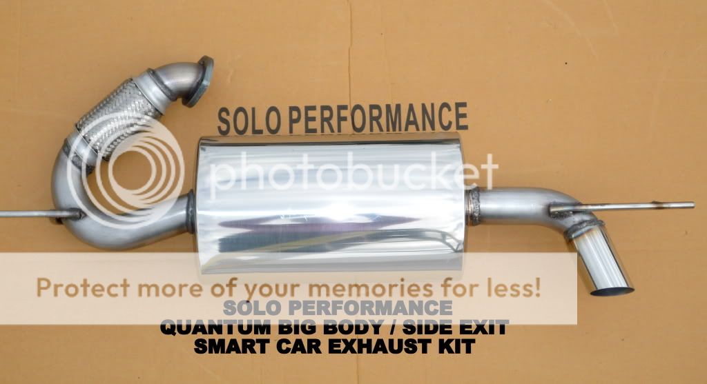 SOLO Performance SMART CAR SIDE EXIT EXHAUST KIT Smart Car Forums